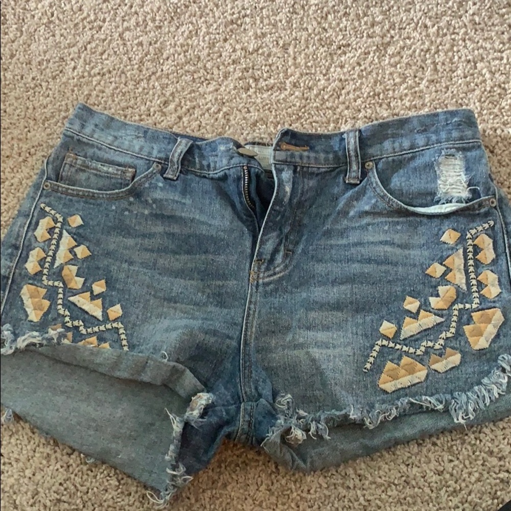 Free People Denim Shorts